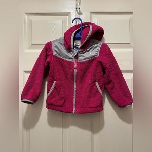 Toddler Girl’s North Face Fleece Hooded Jacket - 2T